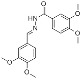 N''-(3,4-DIMETHOXYBENZYLIDENE)-3,4-DIMETHOXYBENZOHYDRAZIDE