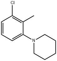 1-(3-Chloro-2-Methylphenyl)piperidine 结构式