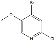 4-BroMo-2-chloro-5-Methoxypyridine 结构式