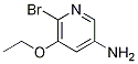 2-溴-3-乙氧基-5-氨基吡啶 结构式