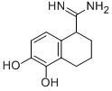 1-Naphthalenecarboximidamide,1,2,3,4-tetrahydro-5,6-dihydroxy- 结构式