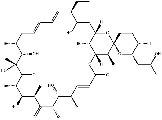 21羟基寡霉素A 结构式