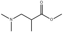 BETA-二甲氨基异丁酸甲酯 结构式