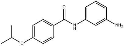 N-(3-Aminophenyl)-4-isopropoxybenzamide 结构式