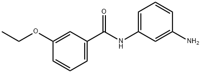 N-(3-Aminophenyl)-3-ethoxybenzamide 结构式