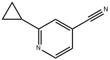 2-环丙基异烟腈 结构式