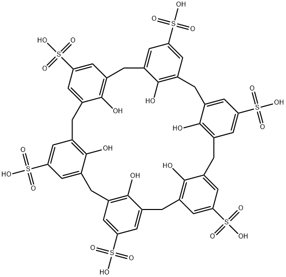 4-磺酰杯[6]芳烃 结构式