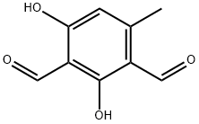 2,4-Dihydroxy-6-methyl-1,3-benzenedicarbaldehyde 结构式