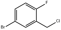 4-溴-2-(氯甲基)-1-氟苯 结构式