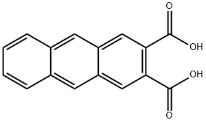 2,3-蒽二甲酸 结构式