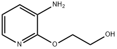 2-(3-Aminopyridin-2-yloxy)ethanol 结构式