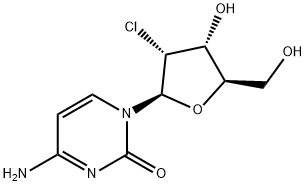 2'-脱氧-2'-氯胞苷 结构式