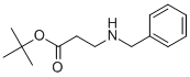 3-BENZYLAMINO-PROPIONIC ACID TERT-BUTYL ESTER 结构式