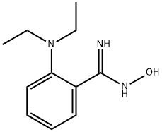 2-(Diethylamino)-N'-hydroxybenzenecarboximidamide 结构式