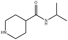 N-ISOPROPYL-4-PIPERIDINECARBOXAMIDE HYDROCHLORIDE 结构式