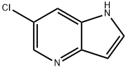 6-氯-1H-吡咯[3,2-B]并吡啶 结构式