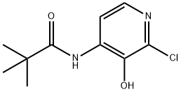 N-(2-氯-3-羧基吡啶-4-基)棕榈酰胺 结构式