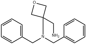 3 - 氨甲基-3-[二(苯甲基)氨基]环氧丙烷 结构式