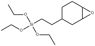 2-(3,4-环氧环己烷基)乙基三乙氧基硅烷 结构式