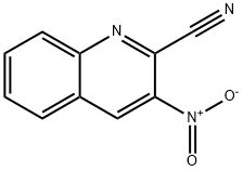 2-CYANO-3-NITROQUINOLINE 结构式