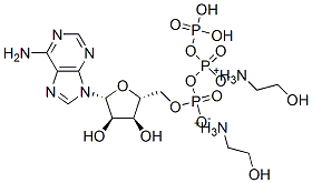 adenosine 5'-triphosphate di(monoethanolammonium) salt 结构式