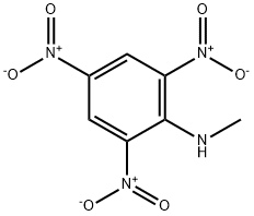 N-methyl-2,4,6-trinitroaniline  结构式