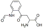 N-甲酰基犬尿氨酸 结构式