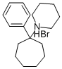 1-(1-Phenylcycloheptyl)piperidine hydrobromide 结构式