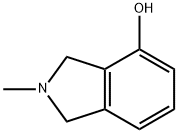 2,3-dihydro-2-Methyl-1H-Isoindol-4-ol 结构式
