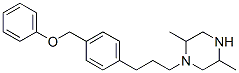 2,5-dimethyl-1-[3-[4-(phenoxymethyl)phenyl]propyl]piperazine 结构式