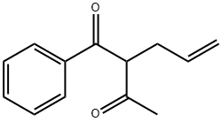 1-Phenyl-2-allyl-1,3-butanedione 结构式