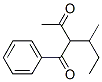 1-Phenyl-2-sec-butyl-1,3-butanedione 结构式
