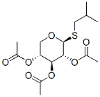 isobutyl 2,3,4-tri-O-acetyl-1-thio-beta-xylopyranoside 结构式