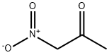 1-硝基丙烷-2-酮 结构式