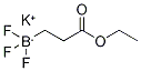 3-三氟硼基丙酸乙酯钾盐 结构式