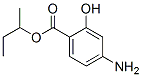 butan-2-yl 4-amino-2-hydroxy-benzoate 结构式