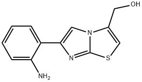 6-(2-氨基苯基)咪唑[2,1-B]并噻唑-3-甲醇 结构式