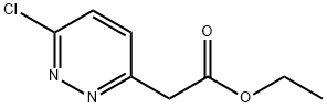 2-(6-氯哒嗪-3-基)乙酸乙酯 结构式