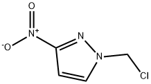 1-(氯甲基)-3-硝基吡唑 结构式