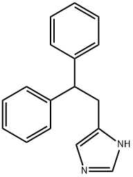 4-(2,2-DIPHENYL-ETHYL)-1H-IMIDAZOLE 结构式