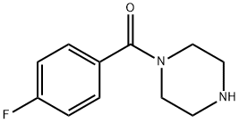 (4-FLUORO-PHENYL)-PIPERAZIN-1-YL-METHANONE 结构式