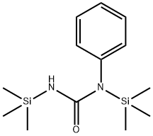 N,N’-二(三甲硅基)-N-苯基脲 结构式