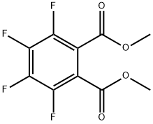3,4,5,6-tetrafluorophthalic acid dimethyl ester 结构式