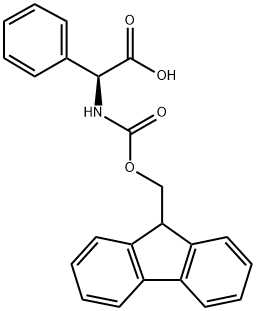 Fmoc-L-苯基甘氨酸 结构式
