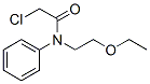 2-chloro-N-(2-ethoxyethyl)-N-phenyl-acetamide 结构式