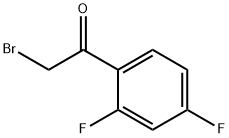 2-溴-2',4'-二氟苯乙酮 结构式