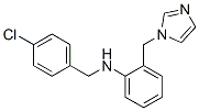 N-(4-Chlorobenzyl)-2-(1H-imidazol-1-ylmethyl)benzenamine 结构式