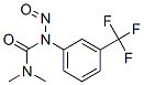 1,1-dimethyl-3-nitroso-3-[3-(trifluoromethyl)phenyl]urea 结构式