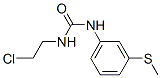 1-(2-氯乙基)-3-(3-(甲硫基)苯基)脲 结构式