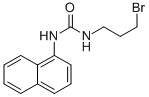 1-(3-Bromopropyl)-3-(1-naphthyl)urea 结构式